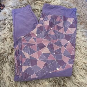 Disney Purple Wall leggings